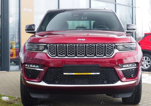Jeep Grand Cherokee cena 418879 przebieg: 3, rok produkcji 2023 z Jędrzejów małe 137
